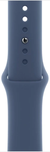 Смарт-часы Apple Watch SE 2024 A2722 40мм OLED корп.серебристый Sport Band рем.синий разм.брасл.:150-200мм (MXED3LL/A)