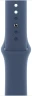 Смарт-часы Apple Watch SE 2024 A2722 40мм OLED корп.серебристый Sport Band рем.синий разм.брасл.:150-200мм (MXED3LL/A)