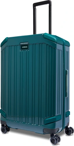 Чемодан Piquadro POP BV4427POP/VE 46x69x27см 67л. 4.43кг. поликарбонат/алюм. зеленый глянц.