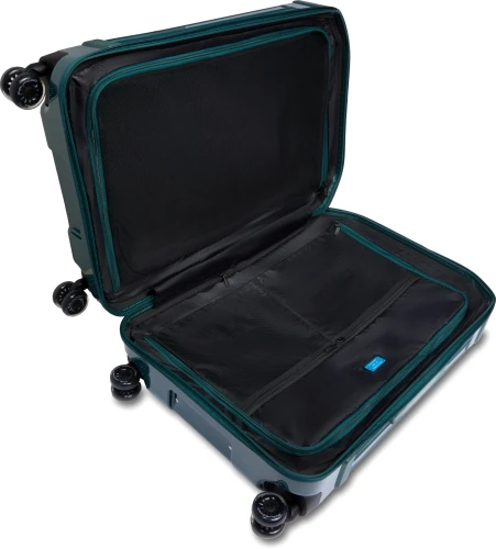 Чемодан Piquadro POP BV4427POP/VE 46x69x27см 67л. 4.43кг. поликарбонат/алюм. зеленый глянц.