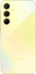 Смартфон Samsung SM-A356E Galaxy A35 5G 256Gb 8Gb желтый моноблок 3G 4G 2Sim 6.6" 1080x2340 Android 14 50Mpix 802.11 a/b/g/n/ac/ax NFC GPS GSM900/1800 GSM1900 Protect microSD max1024Gb
