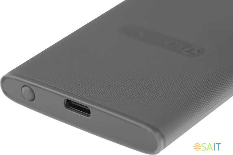 Накопитель SSD Transcend USB-C 1TB TS1TESD360C серый