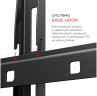 Кронштейн для телевизора Holder LCD-F4610 черный 32"-65" макс.60кг настенный фиксированный