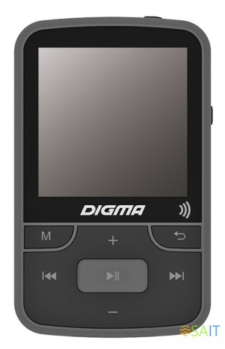 Плеер Hi-Fi Flash Digma Z4 BT 16Gb черный/1.5"/FM/microSDHC/clip