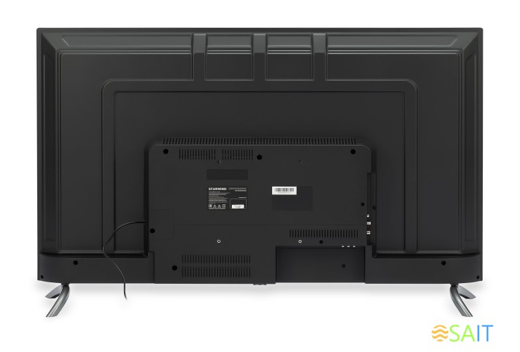 Телевизор LED Starwind 50" SW-LED50UG400 Яндекс.ТВ стальной 4K Ultra HD 60Hz DVB-T DVB-T2 DVB-C DVB-S DVB-S2 USB WiFi Smart TV