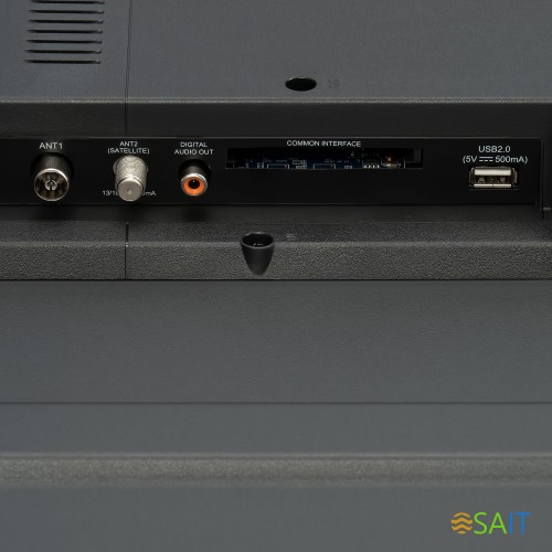 Телевизор LED Starwind 50" SW-LED50UG400 Яндекс.ТВ стальной 4K Ultra HD 60Hz DVB-T DVB-T2 DVB-C DVB-S DVB-S2 USB WiFi Smart TV