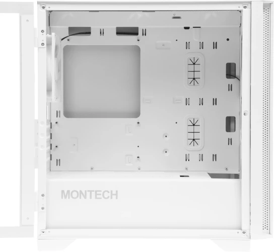 Корпус Montech Air 100 Lite белый без БП mATX 6x120mm 4x140mm 1xUSB2.0 2xUSB3.0 audio bott PSU