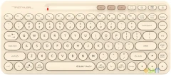 Клавиатура A4Tech Fstyler FBK36C AS бежевый USB беспроводная BT/Radio slim Multimedia (FBK36C AS)