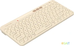 Клавиатура A4Tech Fstyler FBK36C AS бежевый USB беспроводная BT/Radio slim Multimedia (FBK36C AS)