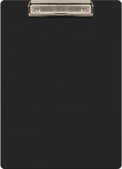 Папка-планшет Silwerhof Eco SE-PD6003/BLK A4 пластик 1мм черный