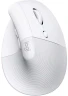Мышь Logitech Lift белый оптическая 4000dpi silent беспров. BT/Radio USB для ноутбука 5but (910-006486)