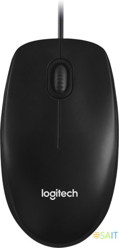 Мышь Logitech M100 черный оптическая 1000dpi USB 2but (910-006765)