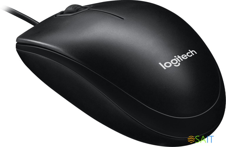 Мышь Logitech M100 черный оптическая 1000dpi USB 2but (910-006765)