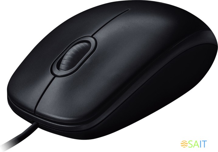 Мышь Logitech M100 черный оптическая 1000dpi USB 2but (910-006765)