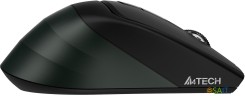 Мышь A4Tech Fstyler FB35S темно-зеленый/черный оптическая 2000dpi беспров. BT/Radio USB для ноутбука 5but (FB35S USB MIDNIGHT GREEN)