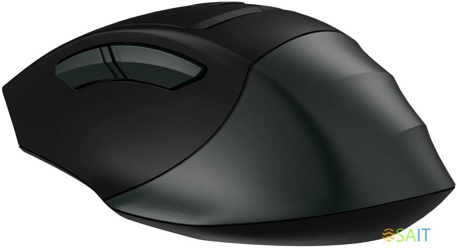 Мышь A4Tech Fstyler FB35S темно-зеленый/черный оптическая 2000dpi беспров. BT/Radio USB для ноутбука 5but (FB35S USB MIDNIGHT GREEN)