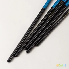 Набор кистей Deli EC406 синтетика (наб.5шт) синт.кругл.№1,3,5/синт.плос.№5,8