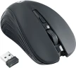 Мышь Оклик 545MW черный оптическая 1600dpi беспров. USB для ноутбука 4but (368626)