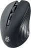 Мышь Оклик 545MW черный оптическая 1600dpi беспров. USB для ноутбука 4but (368626)