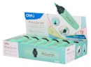 Текстовыделитель Deli EU356-GN Macaron скошенный пиш. наконечник 1-5мм мятный