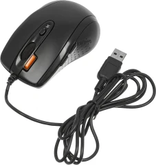 Мышь A4Tech V-Track Padless N-70FX черный оптическая 1600dpi USB для ноутбука 7but