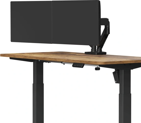 Кронштейн для мониторов Cactus CS-VM-MD-72-BK черный/белый 17"-32" макс.9кг настольный поворот и наклон