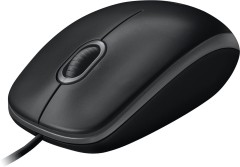 Мышь Logitech B100 черный оптическая 1000dpi USB 2but (910-006605)