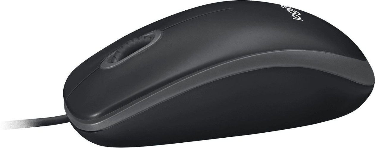 Мышь Logitech B100 черный оптическая 1000dpi USB 2but (910-006605)