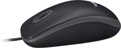 Мышь Logitech B100 черный оптическая 1000dpi USB 2but (910-006605)