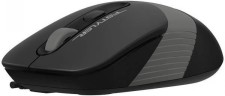 Мышь A4Tech Fstyler FM10S черный/серый оптическая 1600dpi silent USB 3but (FM10S USB GREY)