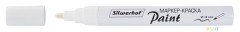 Маркер лаковый Silwerhof Paint пулевидный пиш. наконечник 2-4мм металический корпус белый