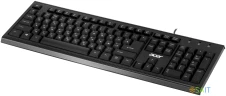 Клавиатура Acer OKW120 черный USB Multimedia (ZL.KBDEE.006)