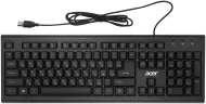 Клавиатура Acer OKW120 черный USB Multimedia (ZL.KBDEE.006)