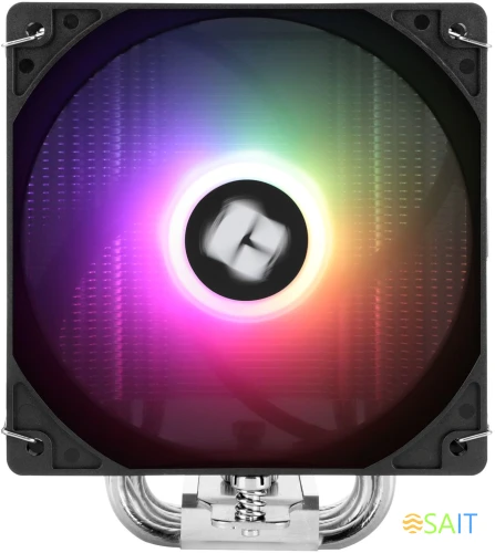 Устройство охлаждения(кулер) Thermalright Burst Assassin 120 SE ARGB Soc-AM5/AM4/1200/1700/1851 серебристый/черный 4-pin 25.6dB Al+Cu 510gr Ret (BA120-SE-ARGB)