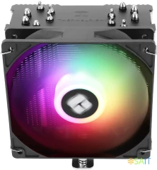 Устройство охлаждения(кулер) Thermalright Burst Assassin 120 SE ARGB Soc-AM5/AM4/1200/1700/1851 серебристый/черный 4-pin 25.6dB Al+Cu 510gr Ret (BA120-SE-ARGB)