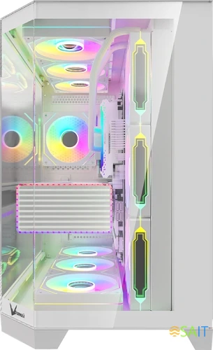 Корпус Formula Crystal Z6 Floe белый без БП ATX 2xUSB3.0 audio bott PSU