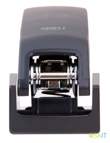 Степлер настольный Deli E0464BLACK Exceed 24/6 26/6 (25листов) черный 100скоб металл/пластик закрытый/открытый коробка