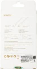 Кабель Romoss CB171 DYDC01054/CB171-63-123 USB Type-C (m)-Lightning (m) 1м белый