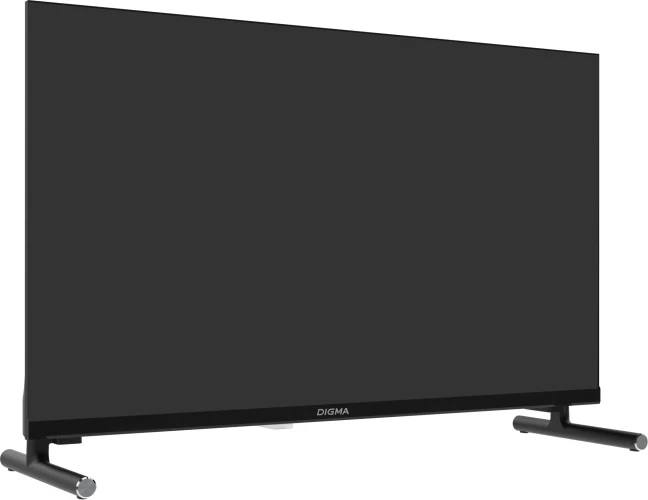 Телевизор LED Digma 24" DM-LED24SBB32 Яндекс.ТВ Frameless Metal черный/черный HD 60Hz DVB-T DVB-T2 DVB-C DVB-S DVB-S2 USB WiFi Smart TV
