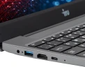 Ноутбук IRU Tactio 14RLH Ryzen 5 7430U 8Gb SSD512Gb AMD Radeon Graphics 14" IPS FHD (1920x1080) FreeDOS grey WiFi BT Cam 4000mAh (2084802)
