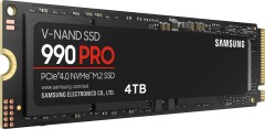 Накопитель SSD Samsung PCIe 4.0 x4 4TB MZ-V9P4T0BW 990 Pro M.2 2280