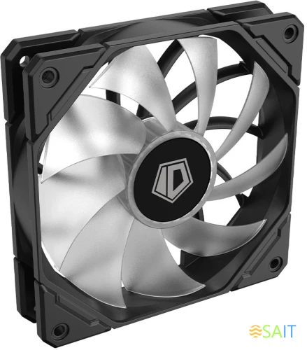 Вентилятор для корпуса ID-Cooling TF-12025 Pro ARGB 120х120x25 черный 4-pin 35.2дБ (TF-12025-PRO ARGB) Ret