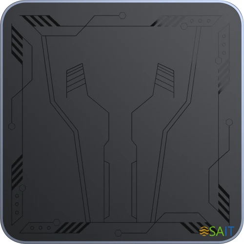 Неттоп Chuwi LarkBox S i3 1220P (1.5) 16Gb SSD512Gb UHDG Windows 11 Professional GbitEth WiFi BT 90W серый/черный