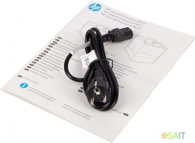 Принтер лазерный HP LaserJet Enterprise M611dn (7PS84A) A4 Duplex Net белый