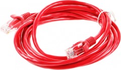 Патч-корд Premier PP12-2M/R 1000Гбит/с UTP 4 пары cat.5E CCA molded 2м красный RJ-45 (m)-RJ-45 (m)