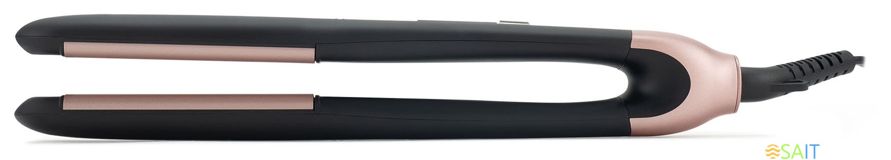 Выпрямитель Hyundai H-HS1272 40Вт черный макс.темп.:200С покрытие:керамико-турмалиновое