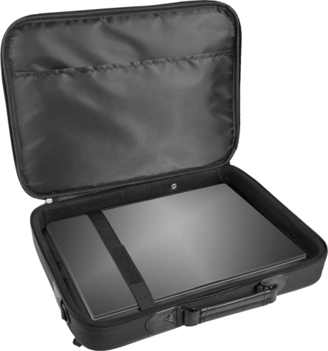 Defender Сумка для ноутбука Ascetic 15"-16" черный, жесткий каркас, карман Defender Ascetic 15"-16" Black
