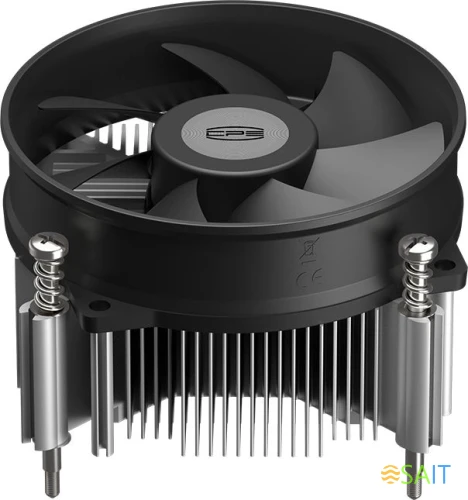 Устройство охлаждения(кулер) PcCooler R95-I Soc-1200/1700/1851 серебристый/черный 4-pin 31.2dB Al+Cu 95W 400gr Ret (R95-XXNIXX-GL)