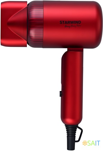 Фен Starwind SHD 6060 1600Вт красный