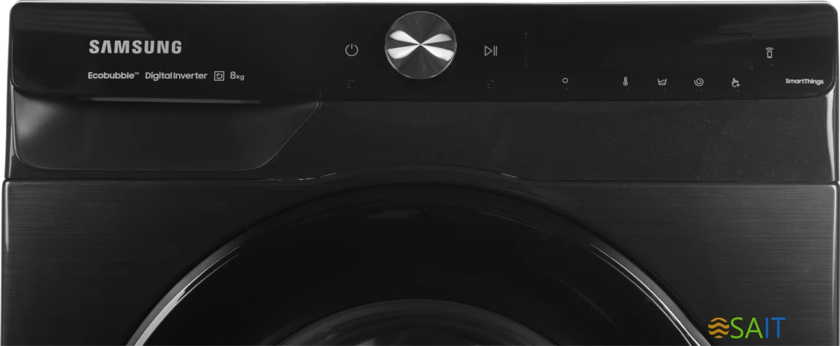 Стиральная машина Samsung WW80AG6S28ABLP класс: A загр.фронтальная макс.:8кг серый инвертор